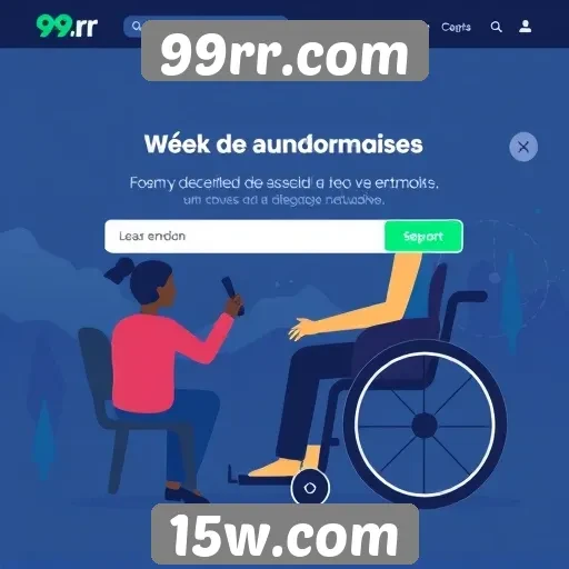 Acessibilidade e interface do usuário no site 99rr.com