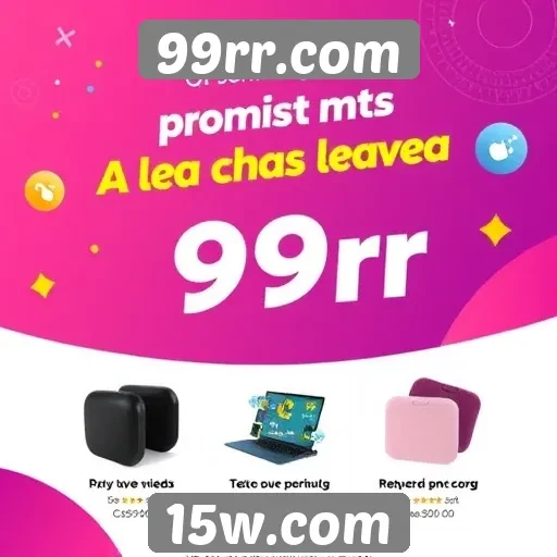 Visão geral das promoções no site 99rr.com